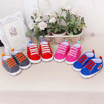 Infant Shoes Children Sports Shoes for Boys Girls Baby Toddler Kids Flats Sneakers Basketball Printed Casual Infant Soft Shoe