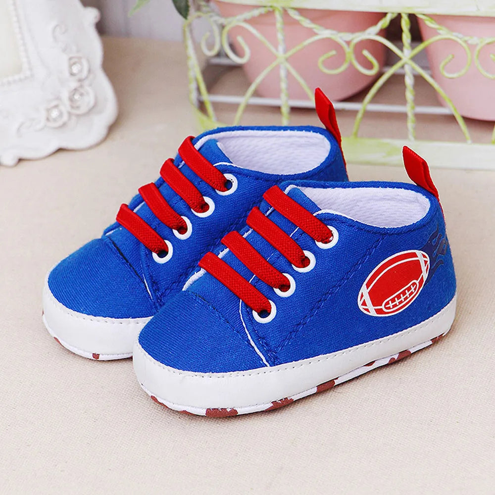 Infant Shoes Children Sports Shoes for Boys Girls Baby Toddler Kids Flats Sneakers Basketball Printed Casual Infant Soft Shoe