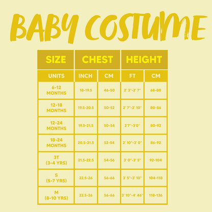 Baby Halloween Costumes, Little Monkey Costume with Toy Banana for Kids Boys Girls Halloween Dress Up, Animal Themed Party Role Playing Cosplay 0-4 Years